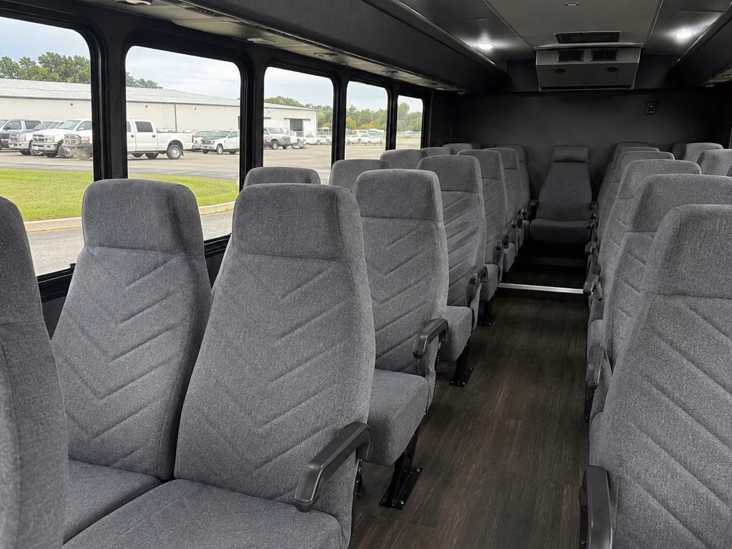 15 passenger minibus inside