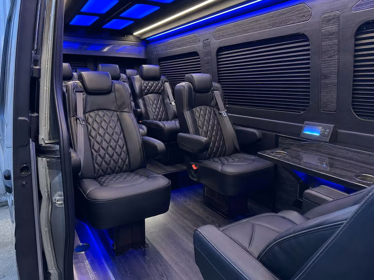 sprinter van transportation for groups and events across tacoma