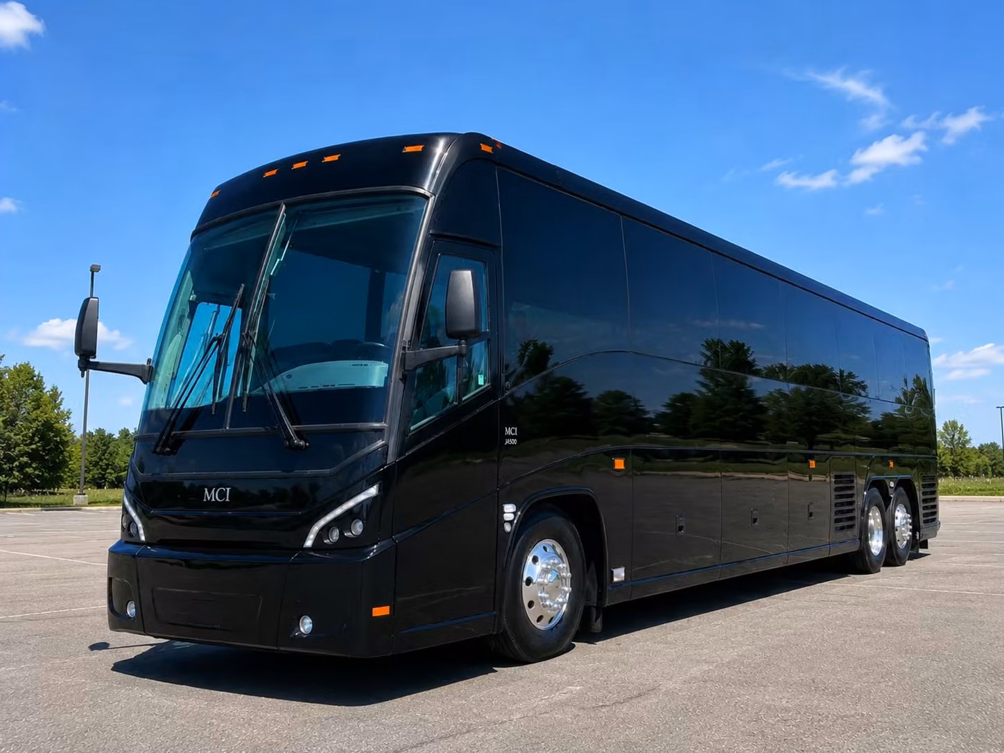 tacoma 56 passenger charter bus rental