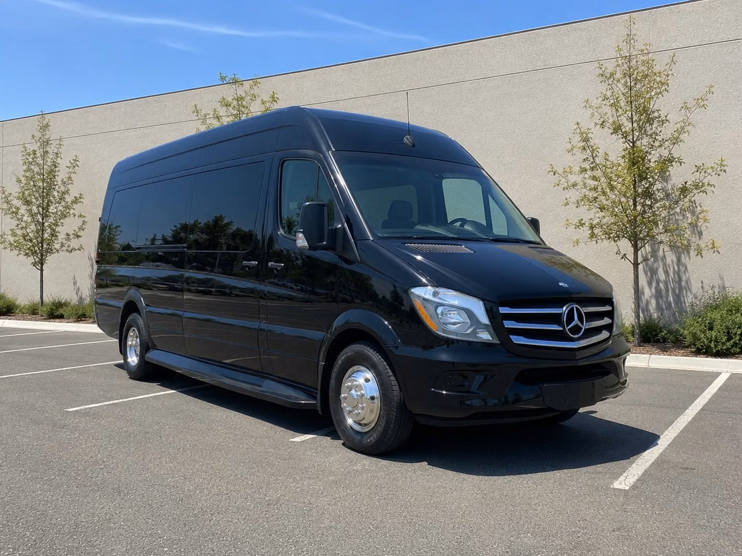 tacoma sprinter van rental with driver
