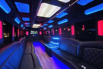 Tacoma Limousine Bus Interior